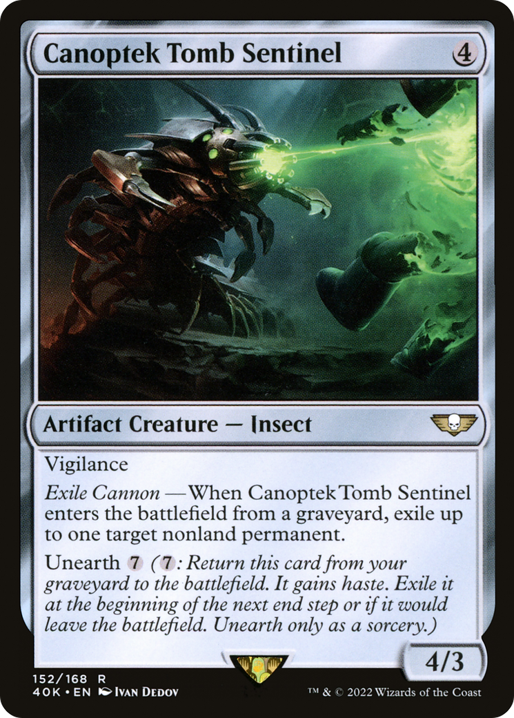 Canoptek Tomb Sentinel (40K-152) [Warhammer 40,000 Commander]