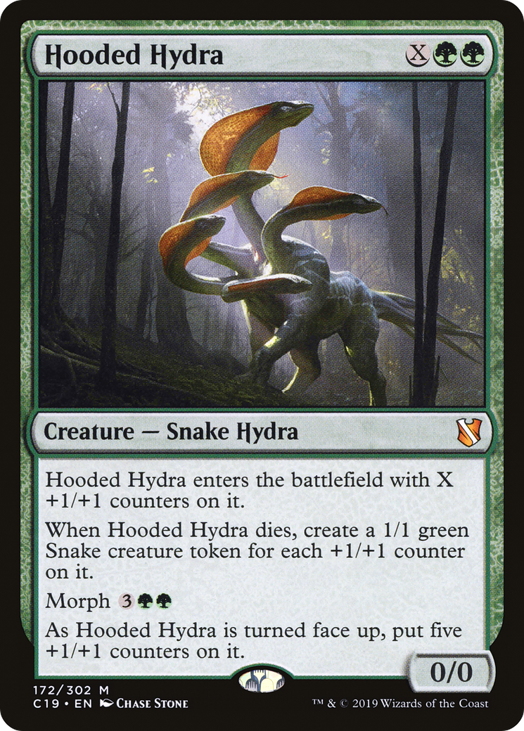 Hooded Hydra (C19-172) [Commander 2019]