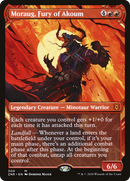 Moraug, Fury of Akoum (ZNR-300) [Zendikar Rising]: (Showcase) Foil
