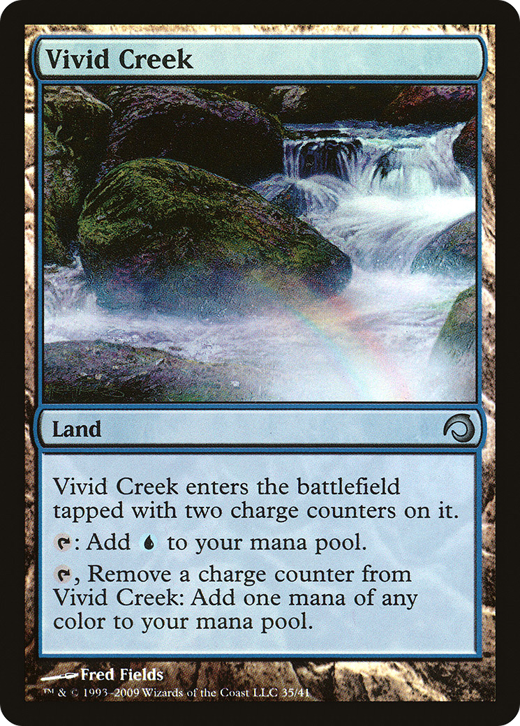 Vivid Creek (PDS-035) [Premium Deck Series: Slivers] Foil