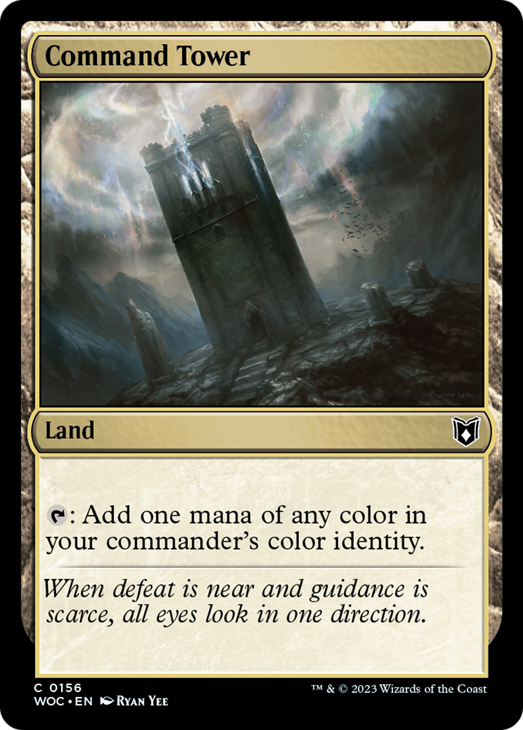 Command Tower (WOC-156) [Wilds of Eldraine Commander]