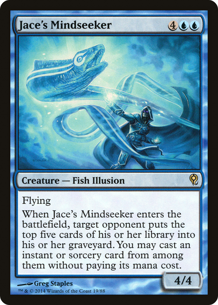 Jace's Mindseeker (DDM-019) [Duel Decks: Jace vs. Vraska]