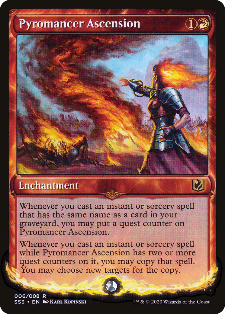 Pyromancer Ascension (SS3-006) [Signature Spellbook: Chandra] Foil