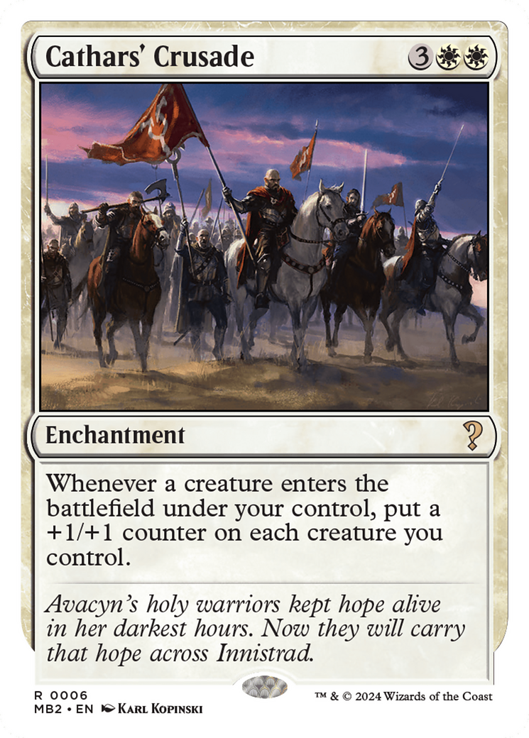 Cathars' Crusade (MB2-006) [Mystery Booster 2]