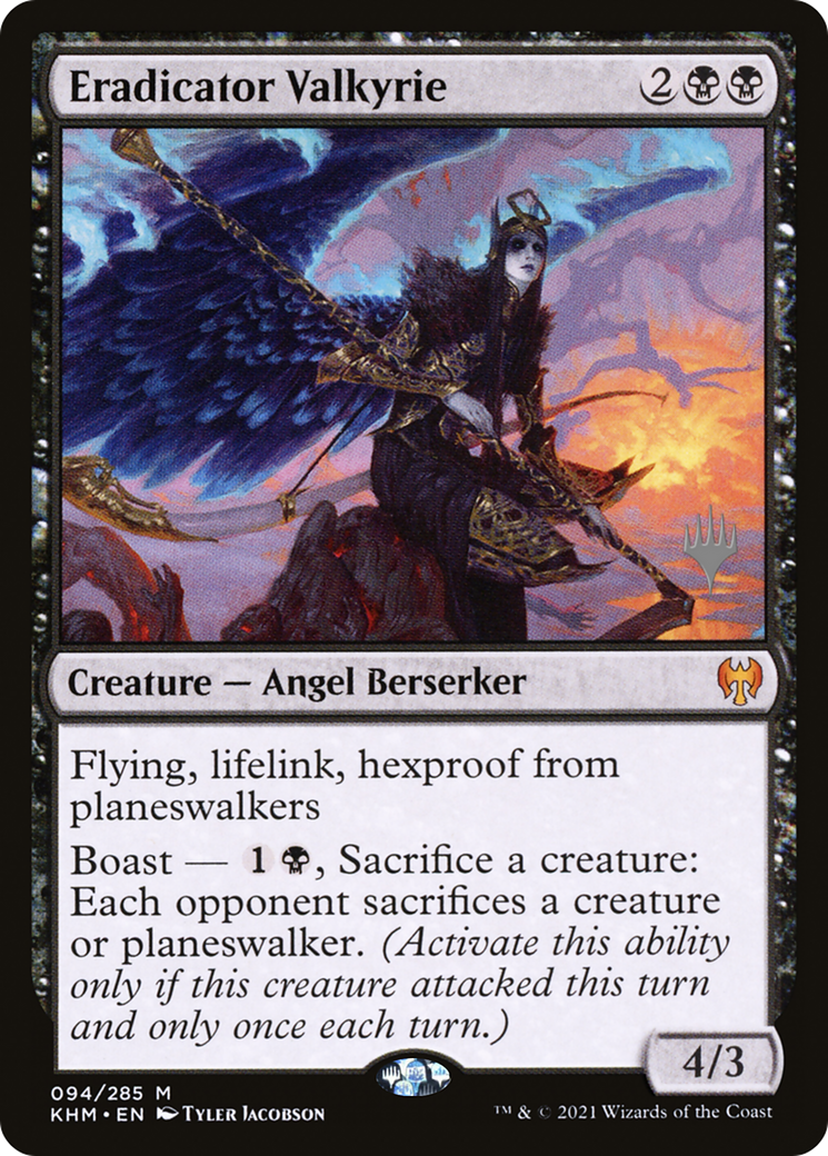 Eradicator Valkyrie (PPKHM-94P) [Kaldheim Promos] Foil