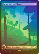 Snow-Covered Forest (SLD-1477★) [Secret Lair Drop]: (Full Art) Foil