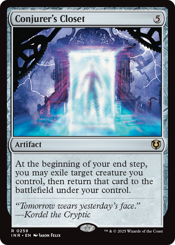 Conjurer's Closet (INR-259) [Innistrad Remastered] Foil