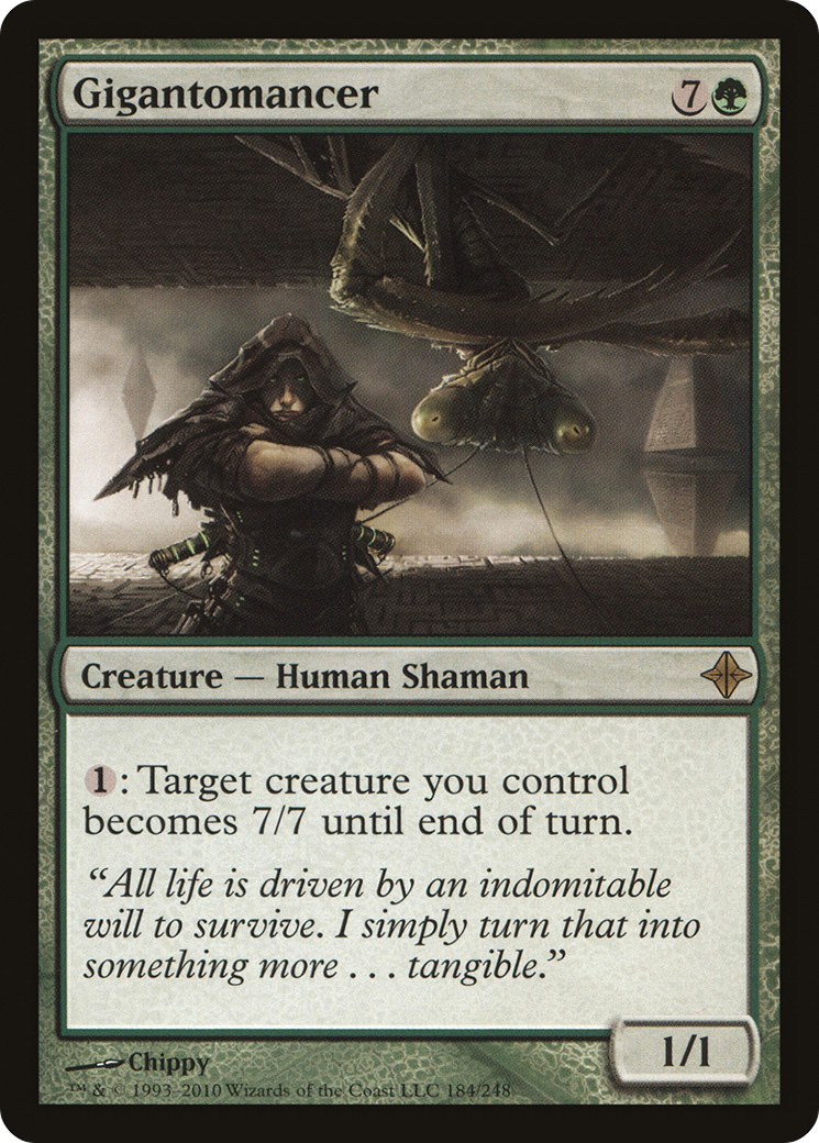 Gigantomancer (ROE-184) [Rise of the Eldrazi] Foil