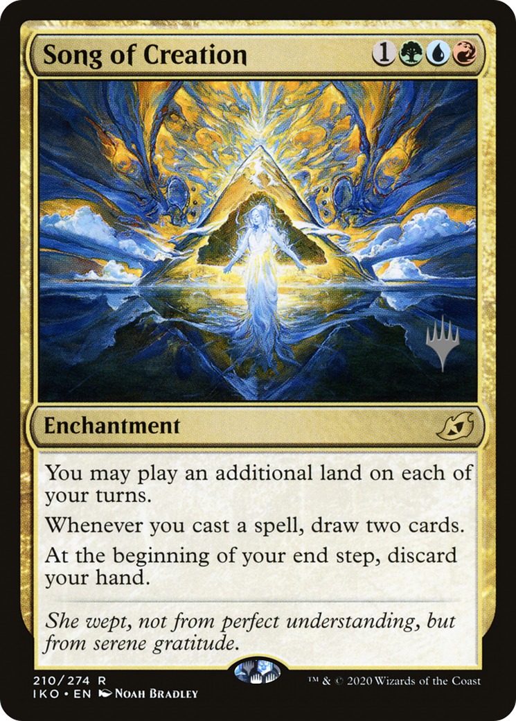 Song of Creation (PPIKO-210P) [Promo Pack: Ikoria: Lair of Behemoths Promos]