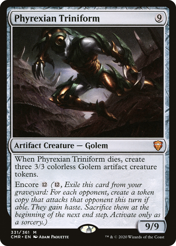 Phyrexian Triniform (CMR-331) [Commander Legends]