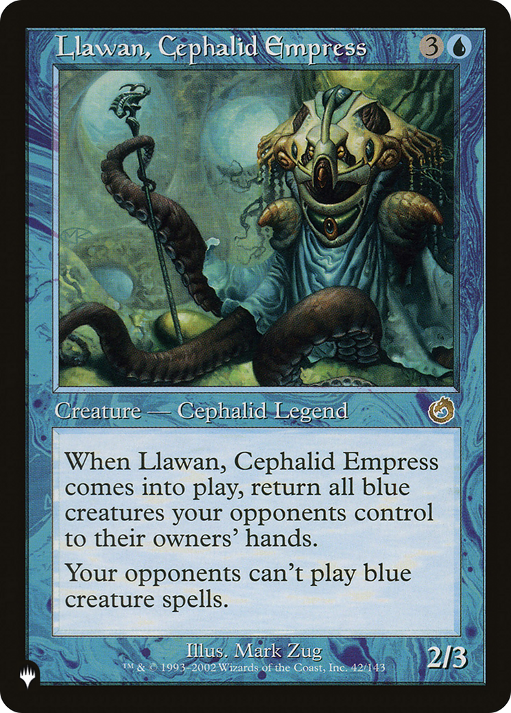 Llawan, Cephalid Empress (LIST-TOR-42) [The List]