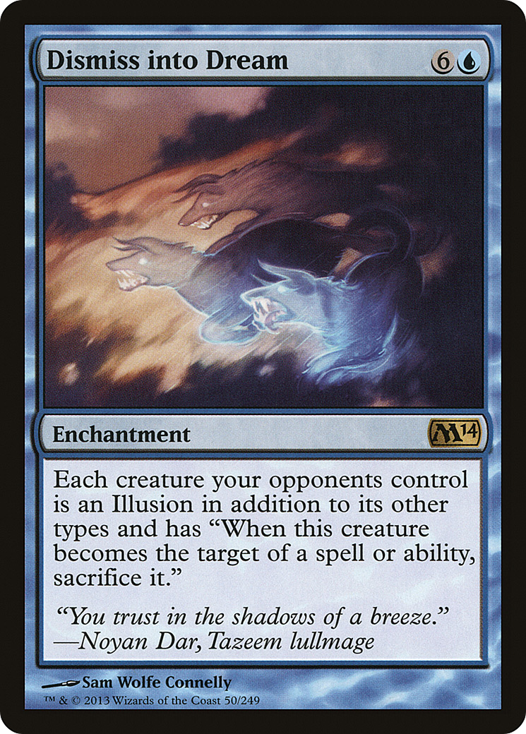 Dismiss into Dream (M14-050) [Magic 2014]