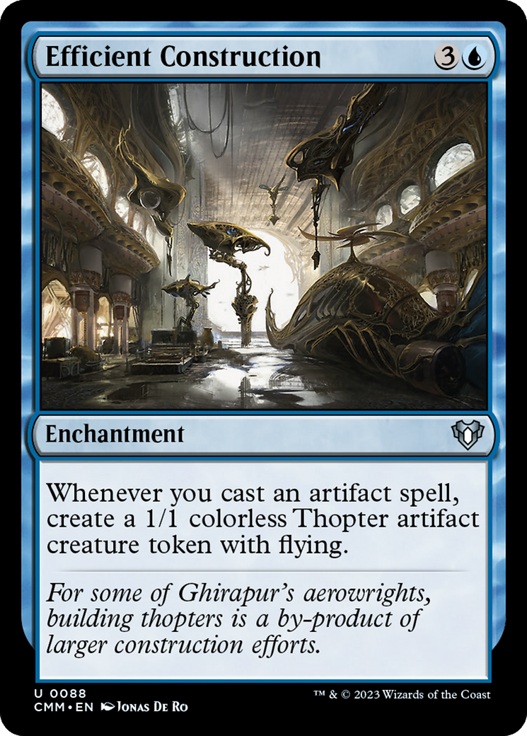 Efficient Construction (CMM-088) [Commander Masters]