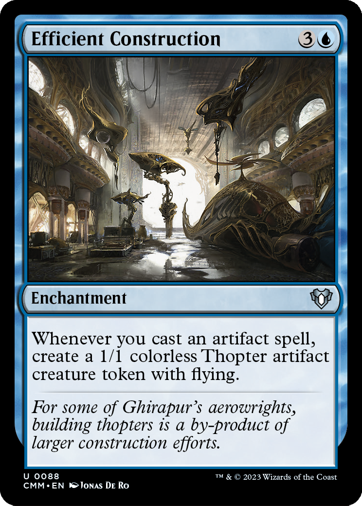 Efficient Construction (CMM-088) [Commander Masters]