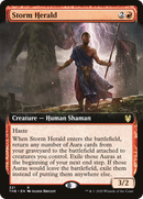 Storm Herald (THB-321) [Theros Beyond Death]: (Extended Art) Foil