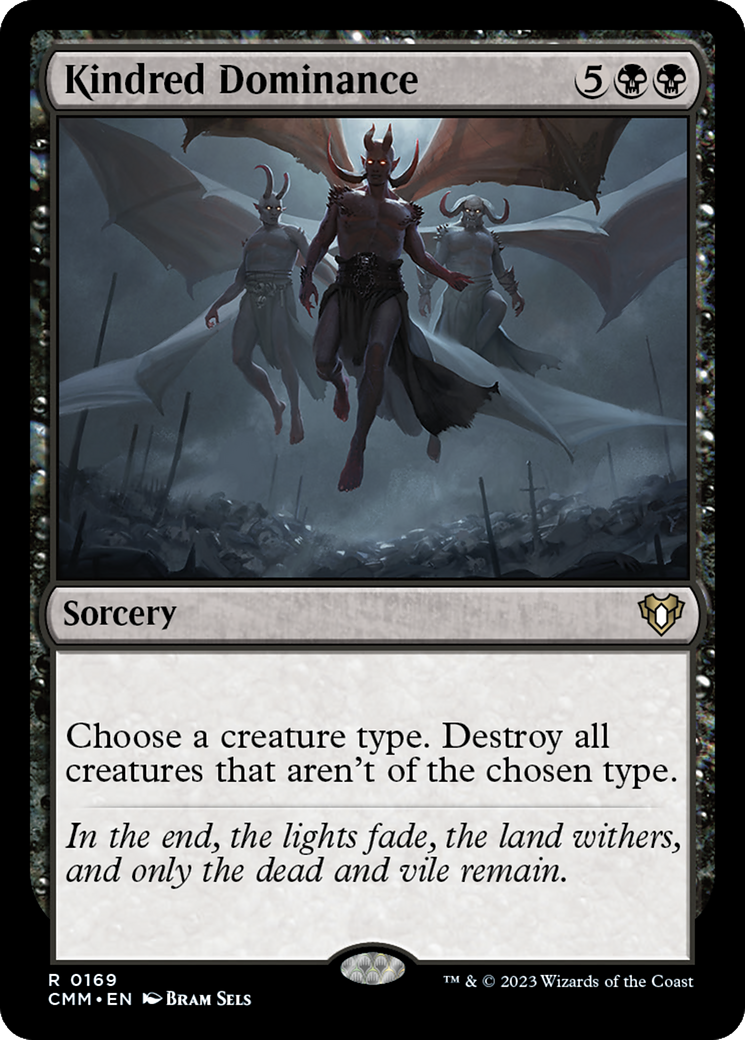 Kindred Dominance (CMM-169) [Commander Masters] Foil