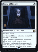 Curse of Silence (PRE-15S) [Innistrad: Midnight Hunt Promos] Foil