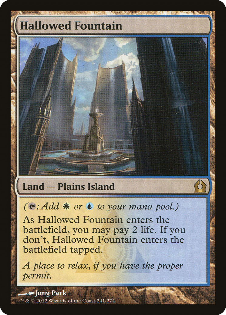 Hallowed Fountain (RTR-241) [Return to Ravnica] Foil