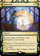 Regrowth (STA-056) (Showcase) (Borderless) [Strixhaven Mystical Archive]