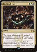 Endless Detour (PPSNC-183P) [Streets of New Capenna Promos] Foil