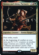 Halana and Alena, Partners (PRE-239) [Innistrad: Crimson Vow Promos] Foil