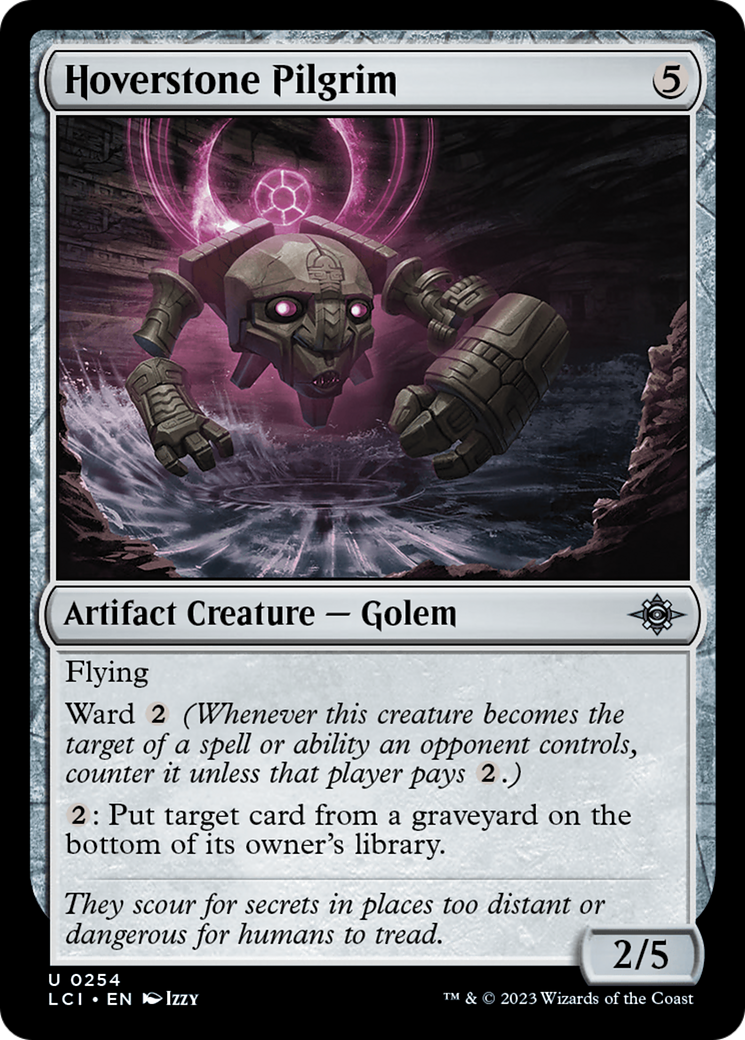 Hoverstone Pilgrim (LCI-254) [The Lost Caverns of Ixalan] Foil