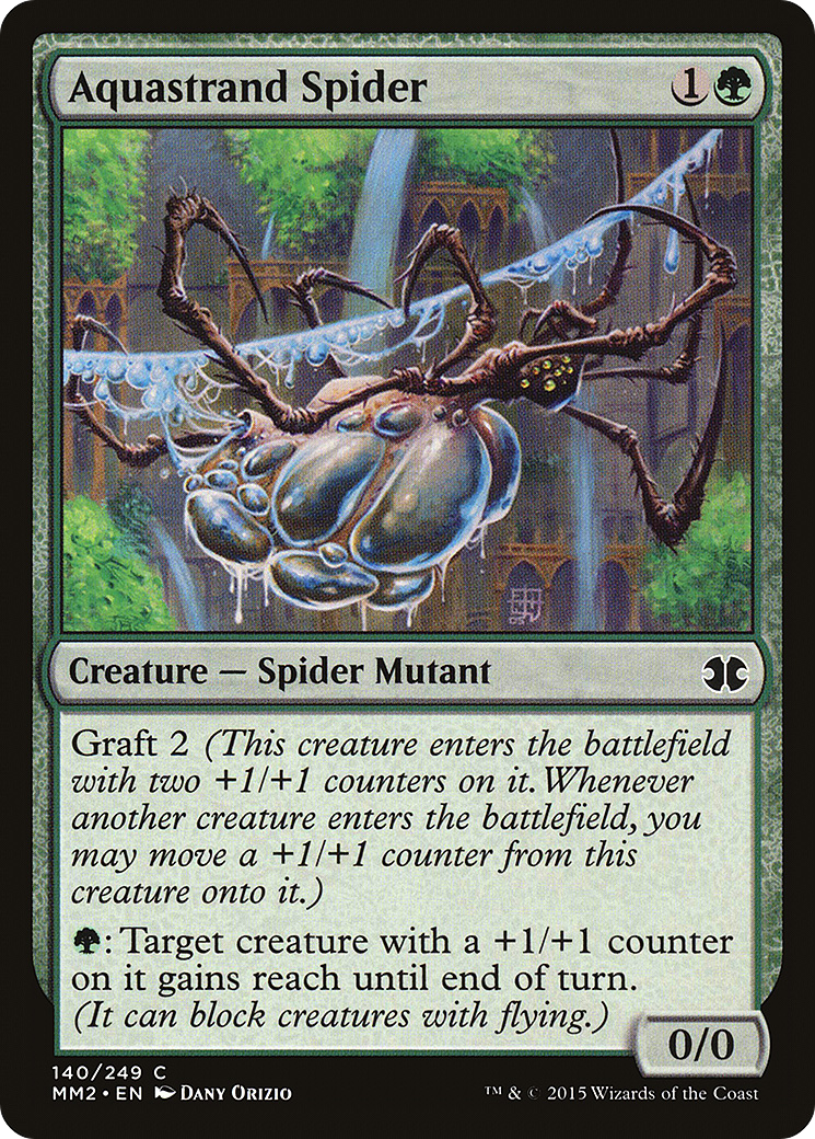 Aquastrand Spider (MM2-140) [Modern Masters 2015]