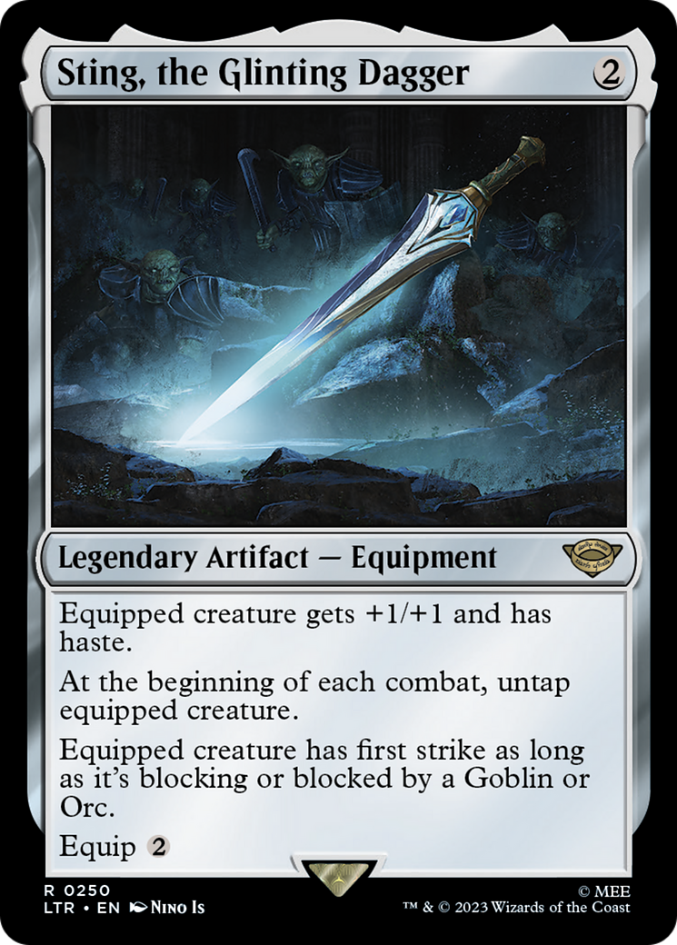 Sting, the Glinting Dagger (LTR-250) [The Lord of the Rings: Tales of Middle-earth]