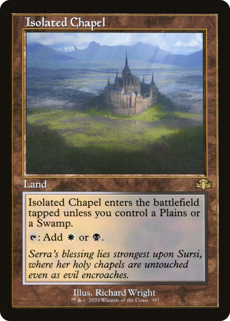 Isolated Chapel (DMR-397) [Dominaria Remastered] Foil