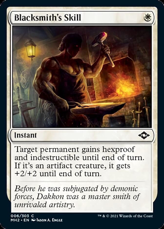 Blacksmith's Skill (MH2-006) [Modern Horizons 2] Foil