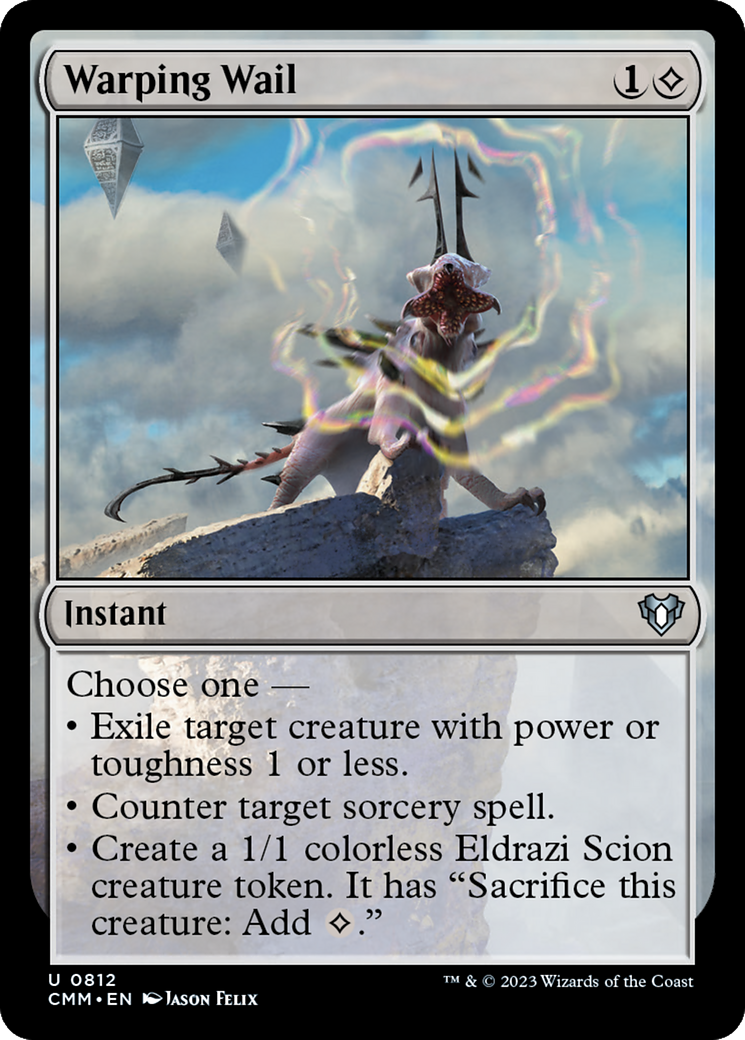Warping Wail (CMM-812) [Commander Masters]