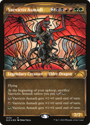 Vaevictis Asmadi (Stained Glass) (Textured Foil) (SLD-1070) (Showcase) [Secret Lair Drop] Foil