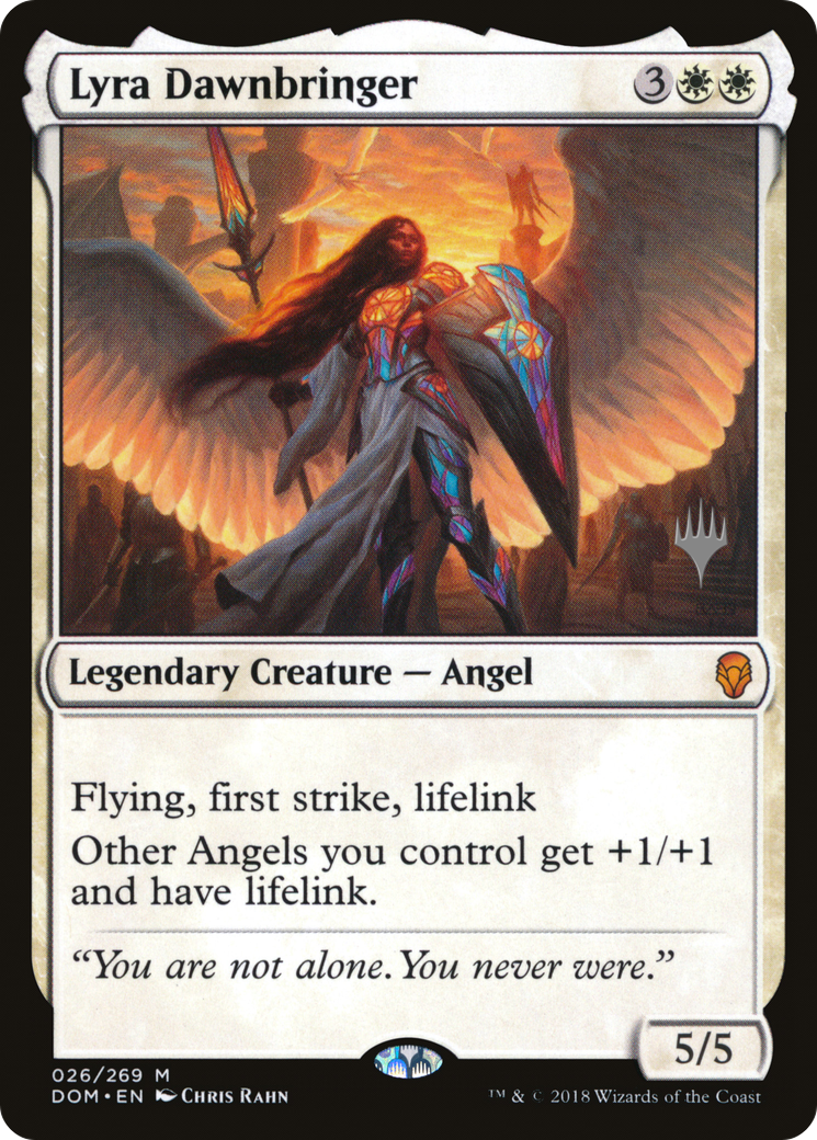 Lyra Dawnbringer (PPM20-26P) [Promo Pack: Dominaria Promos]