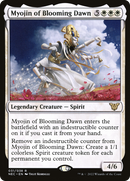 Myojin of Blooming Dawn (NEC-031) [Neon Dynasty Commander]