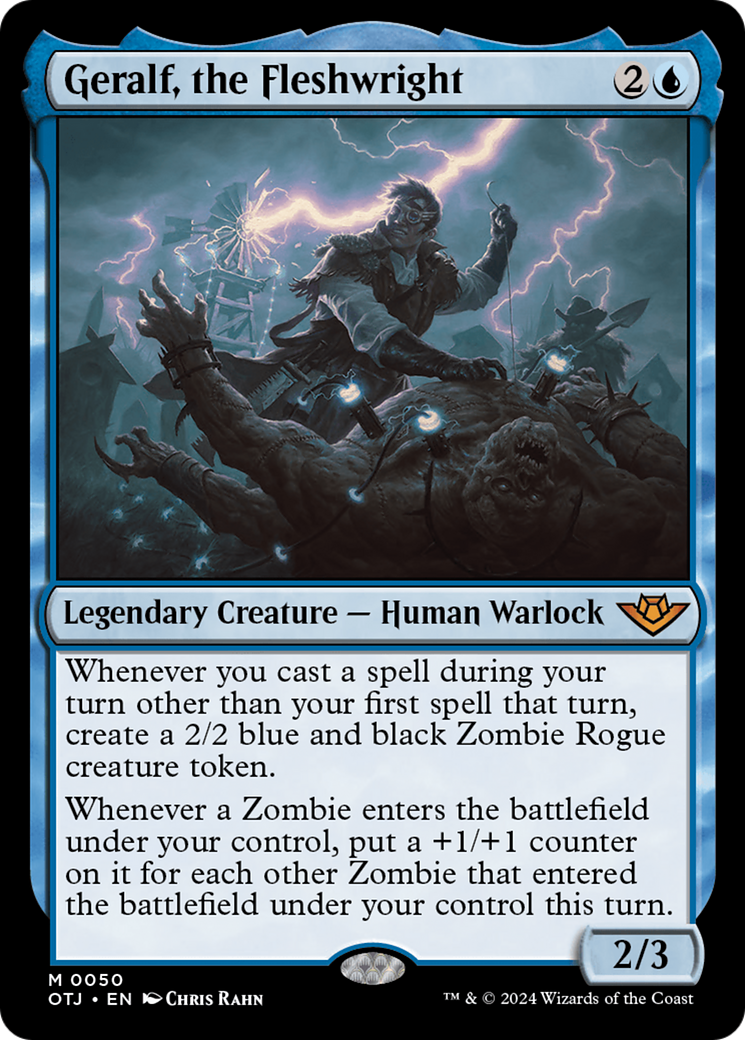 Geralf, the Fleshwright (OTJ-050) [Outlaws of Thunder Junction] Foil