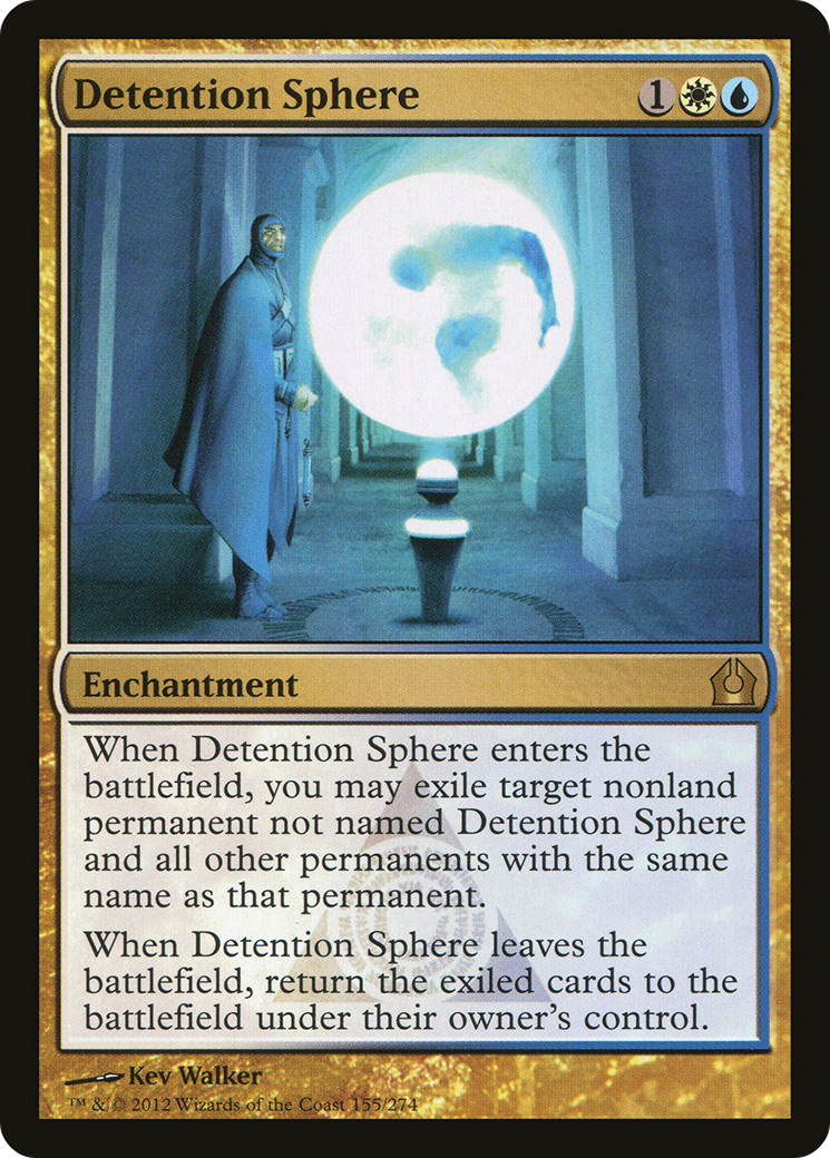 Detention Sphere (RTR-155) [Return to Ravnica] Foil