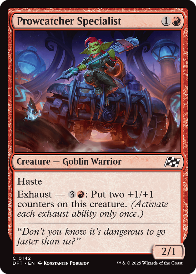 Prowcatcher Specialist (DFT-142) [Aetherdrift] Foil