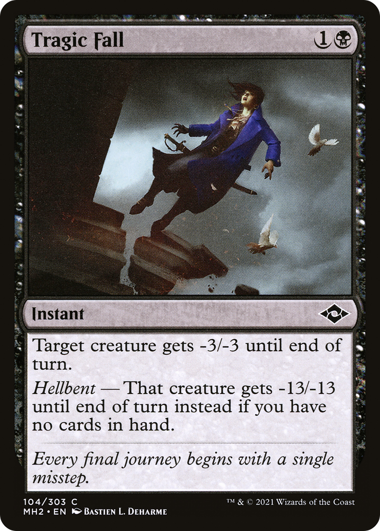 Tragic Fall (MH2-104) [Modern Horizons 2] Foil