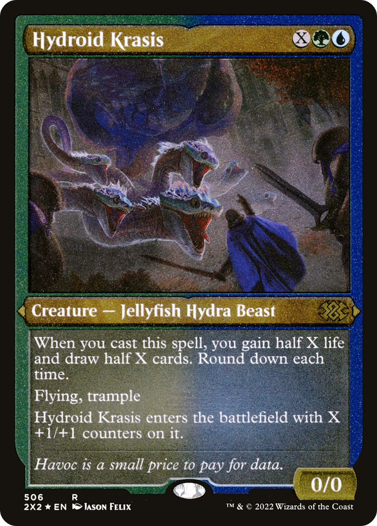 Hydroid Krasis (Foil Etched) (2X2-506) [Double Masters 2022] Foil