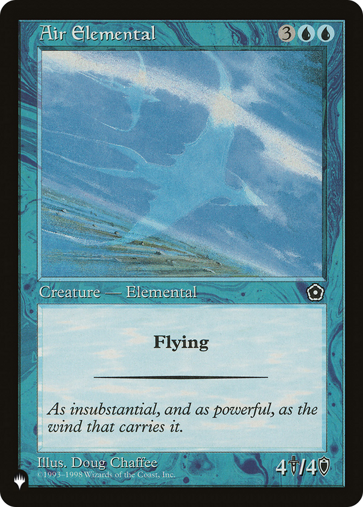 Air Elemental (LIST-P02-31) [The List]