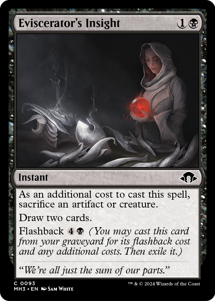 Eviscerator's Insight (MH3-093) [Modern Horizons 3] Foil