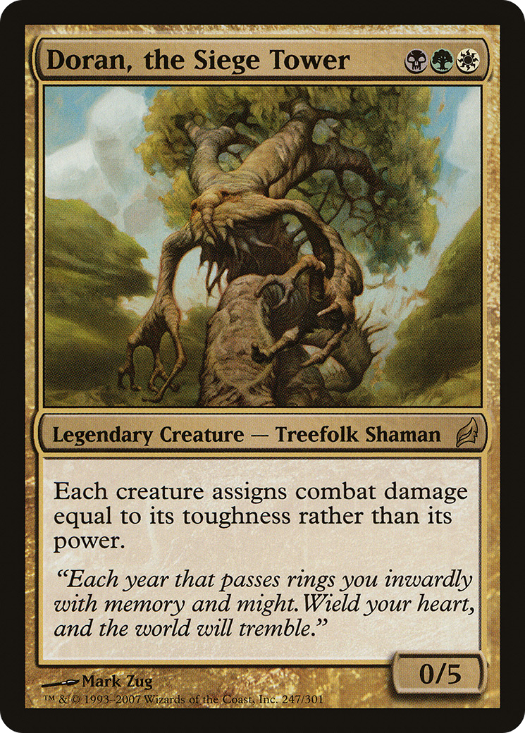Doran, the Siege Tower (LRW-247) [Lorwyn] Foil