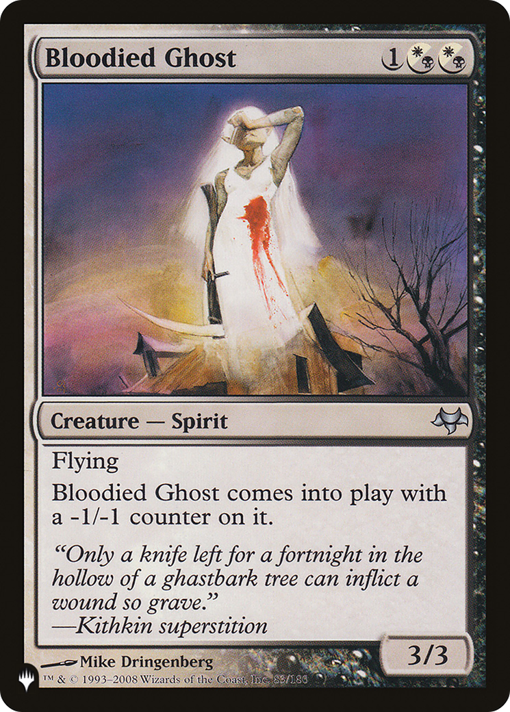 Bloodied Ghost (LIST-EVE-83) [The List]