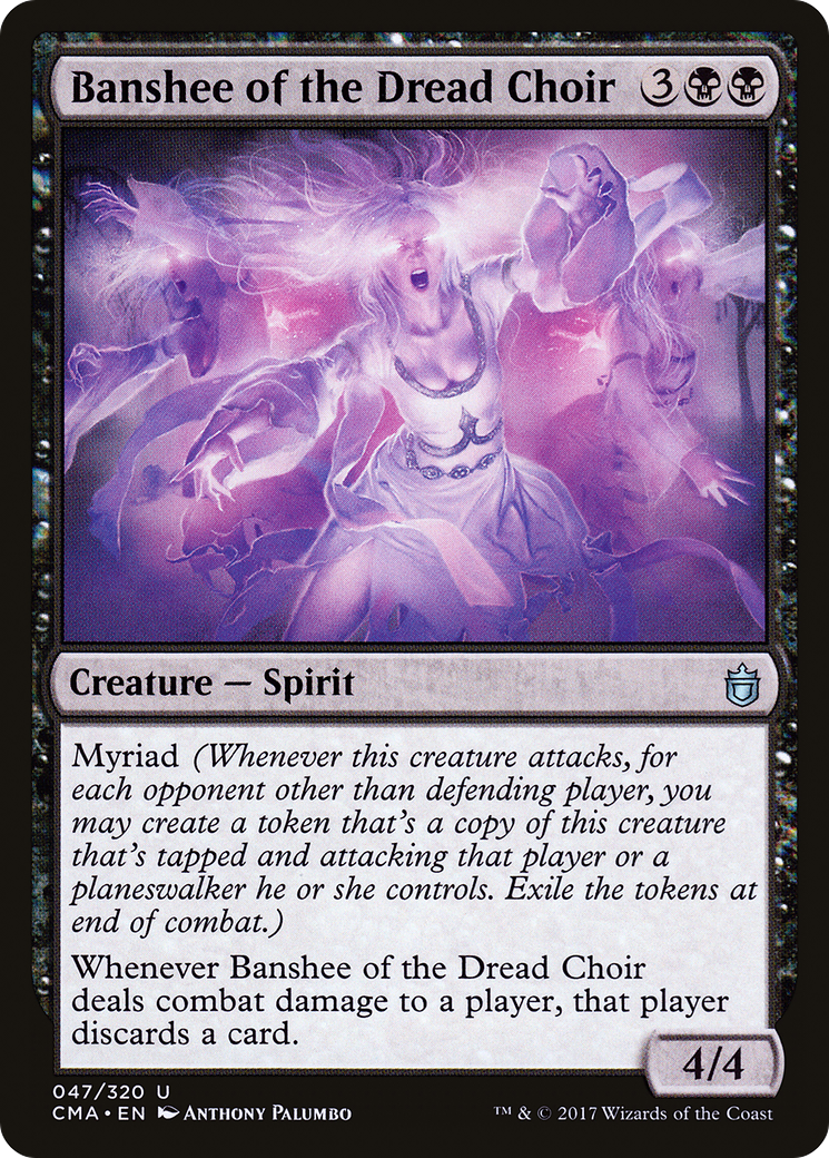Banshee of the Dread Choir (CMA-047) [Commander Anthology]