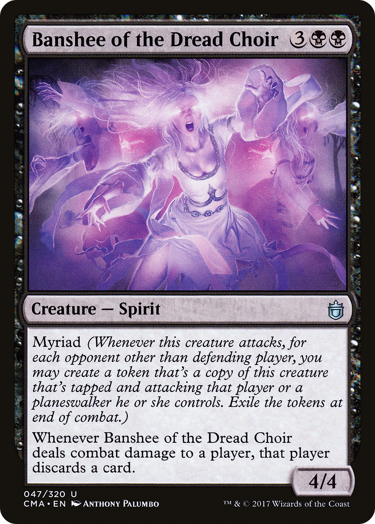 Banshee of the Dread Choir (CMA-047) [Commander Anthology]
