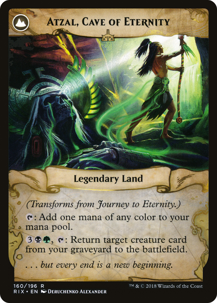 Journey to Eternity // Atzal, Cave of Eternity (LIST-RIX-160) [The List]: (compasslanddfc)