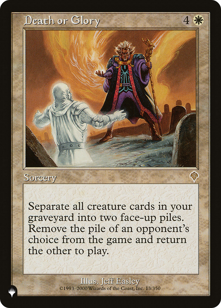 Death or Glory (LIST-INV-13) [The List]