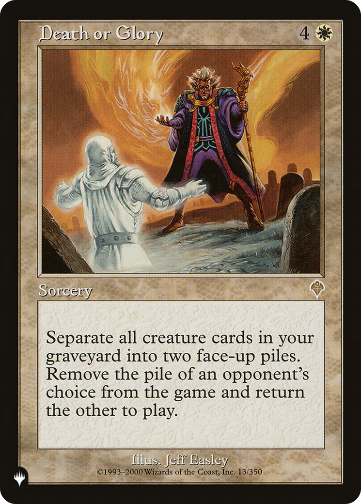 Death or Glory (LIST-INV-13) [The List]