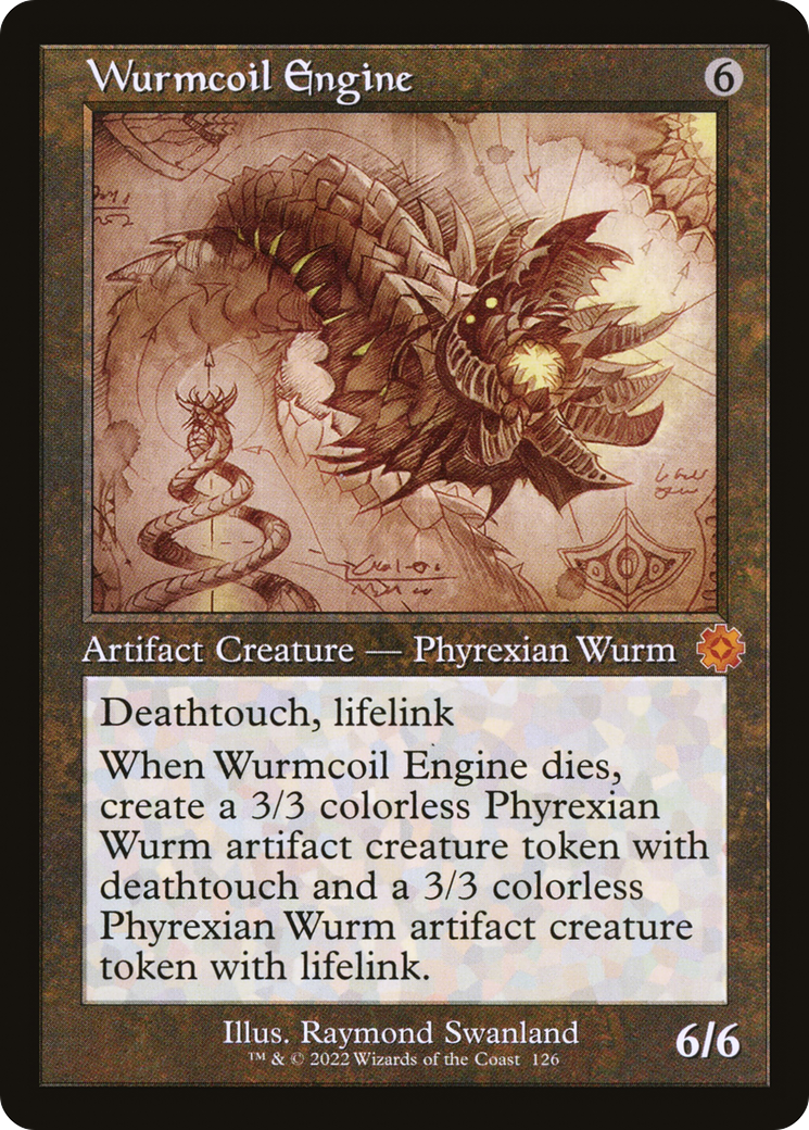 Wurmcoil Engine (BRR-126) [The Brothers' War Retro Artifacts] Foil