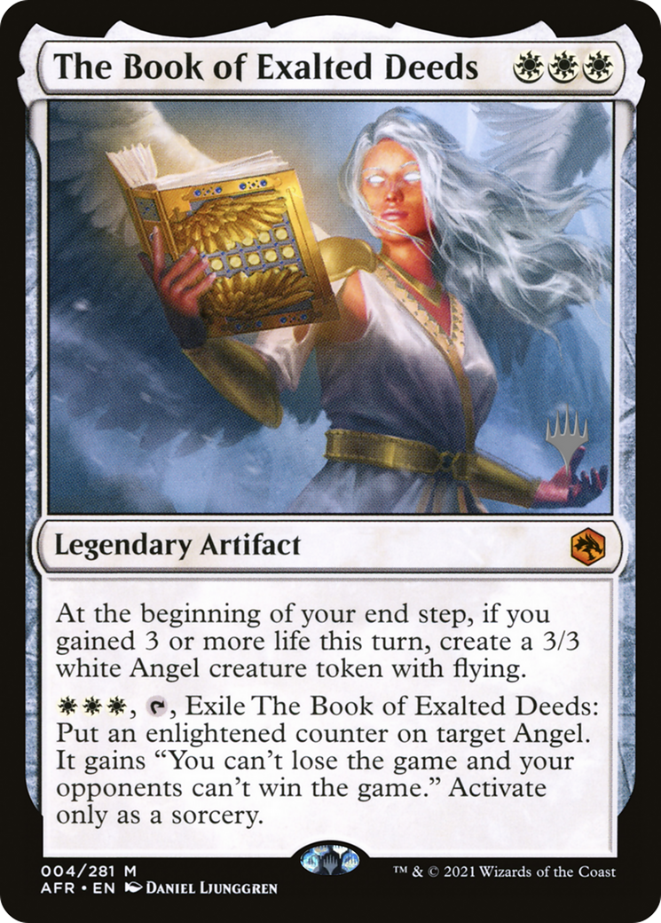The Book of Exalted Deeds (PPAFR-04P) [Promo Pack: Adventures in the Forgotten Realms Promos]